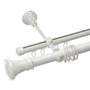 Galerie Dubla Profil Alb Lucios Antichizat 25/19